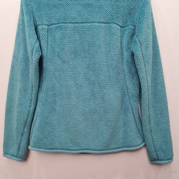 Patagonia Re-tool Snap-T Fleece Pullover Teal Green Women's Size S - Picture 13 of 16